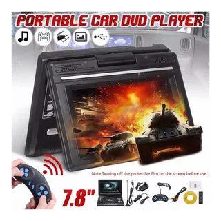 Reproductor De Vídeo Dvd Tv Portátil Para Coche 7.8in