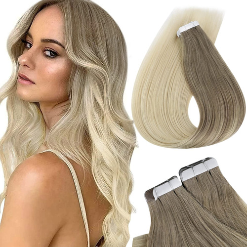 Vesunny Cinta En Extensiones De Cabello Rubio Ombre En Exten