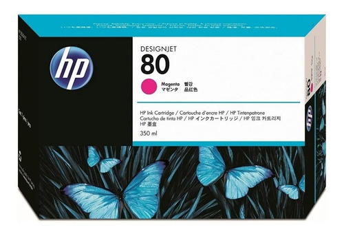 Cartucho Hp 80 Magenta Original C4847a P/1050 1055