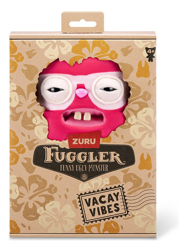 Pelúcia Fuggler Vacay Vibes 23cm - Rabid Rabbit Multicolorido