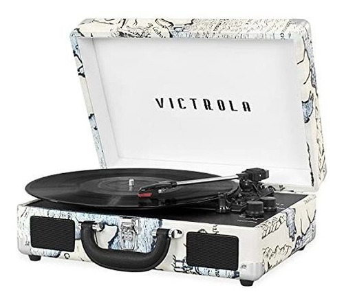 Tocadiscos Vintage De 3 Velocidades Con Bluetooth Victrola C