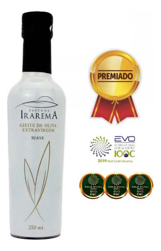 Azeite De Oliva Extravirgem Premiado Suave 250ml Irarema