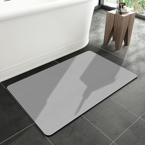 Tapete De Baño, Tapete De Tierra De Diatomeas Súper Absorben