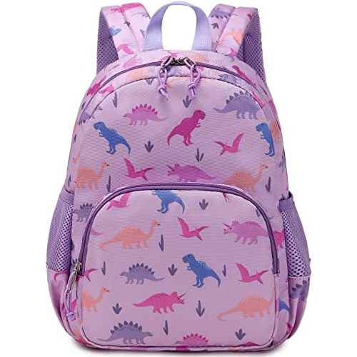 Linda Mochila Preescolar Niñas, Bolso Escolar De Dinos...