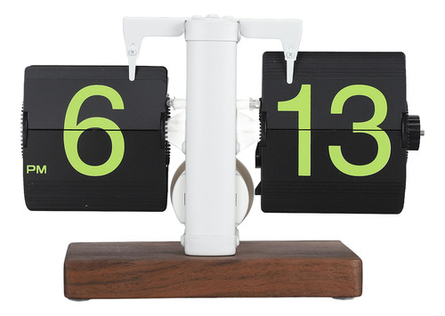Reloj Plegable Mecánico Digital De 12 Horas Con Números Gran