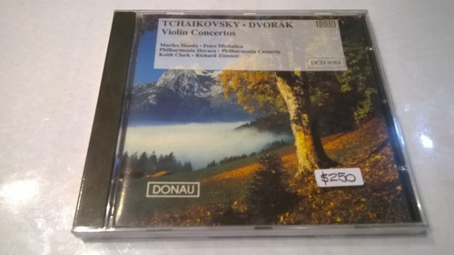 Violin Concertos, Tchaikovsky/dvorák - Cd 1990 Nuevo Eu