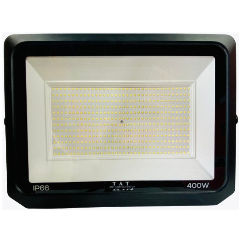 Pack 5 Foco Proyector Led 400w Alday Flat Luz Fria 