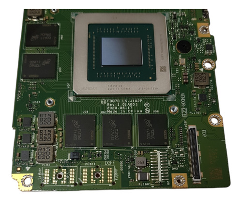 Placa De Video Amd Radeon Rx 5700m 8gb Gddr6