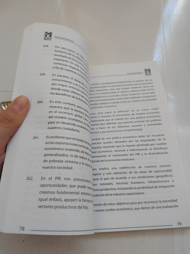 Documentos Básicos Pri Estado De México (Usado)