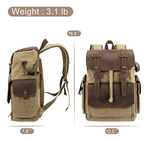 Endurax Mochila Para Cámara Dslr/slr/slr/sin