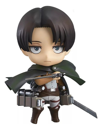 Aplicável A Figura De Acción De Pvc Attack On Titan Levi A