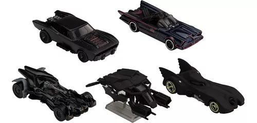 Hot Wheels Batman Paquete X 5 Carros Original- Envío Ya!