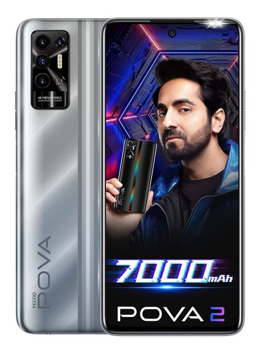 Imagen 1 de 4 de Tecno Pova 2 De 128 Gb Y 6+3 Ram