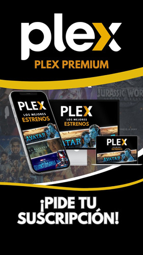 Plex Premium 3 Pantallas
