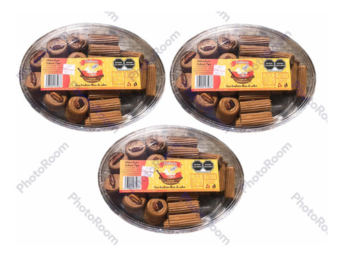 Dulce Mexicano Leche Mostachón Macarrón Nuez 150 Pz 25g C/u