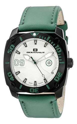 Oceanaut Mens Oc1343 Barletta Pantalla Analógica Reloj Verde