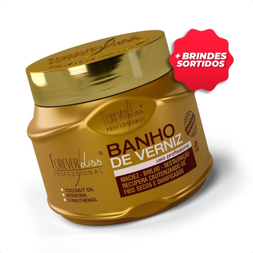 Forever Liss Banho De Verniz Brilho Hidratante 250g