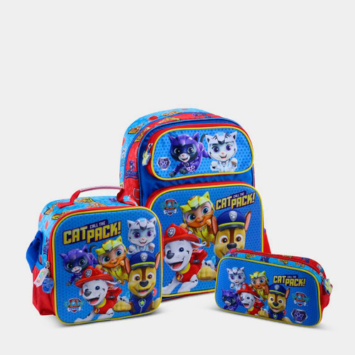 Set 3p Mochila Scool 803915  Paw Patrol