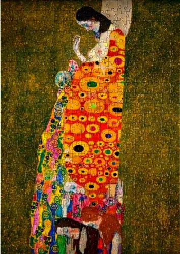 Bluebird Puzzle 1000 Pzs - Gustave Klimt - Hope Ii