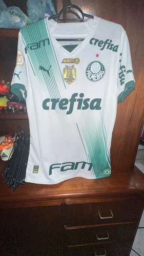 Camisa De Jogo Do Palmeiras Com Marca Dágua Sep (Usado)