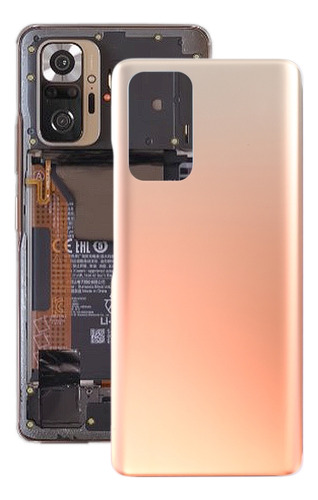 Tapa Trasera De Batería De Vidrio Para Xiaomi Redmi Note 10
