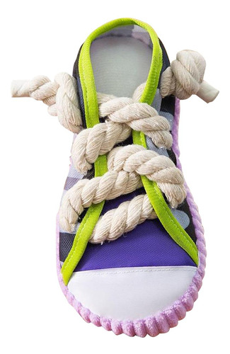 Juguete Para Morder Para Perros, Borde De Zapato Morado
