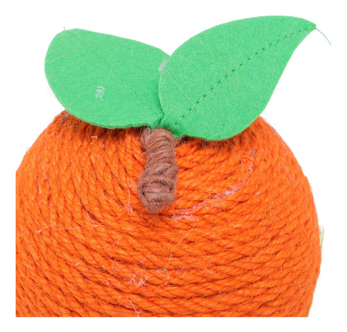 Rascador Para Rascar Gatos Con Forma De Naranja, Interactivo