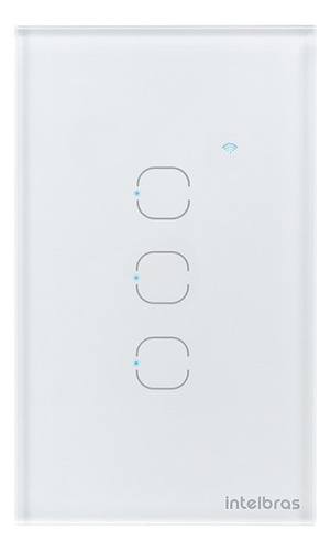 Interruptor Smart Intelbras Wi-fi Touch 3 Zigbee Ezs 1003