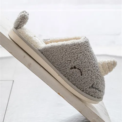 Pantuflas Memory Foam De Dama Suave De Unicornio Ballena Cuotas