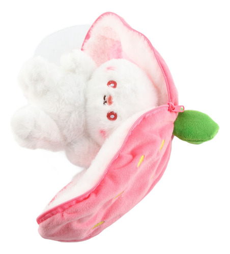 Conejo Peluche Fresa De Reversible/de Zanahoria De Bonito