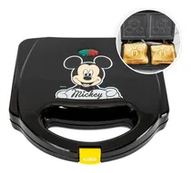 Comprar Sanduchera Electrica Antiadherente Kalley Disney Negro