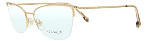 Montura - Versace Eyeglasses Ve1261b Ve-1261-b 1412 Rose Gol