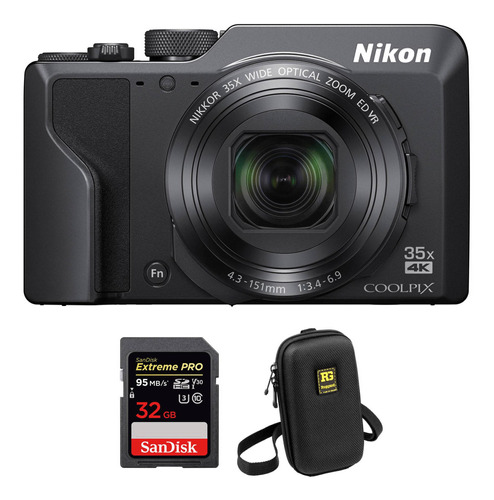 Nikon Coolpix A1000 Digital Camara Con Accessories Kit