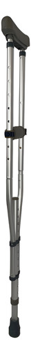 Muletas Aluminio Regulable Talle Universal Niños Adultos 617 Plateado