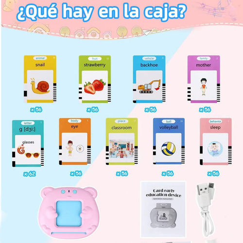 Juguete De Aprendizaje Con Tarjetas,juguetes De Aprendizaje