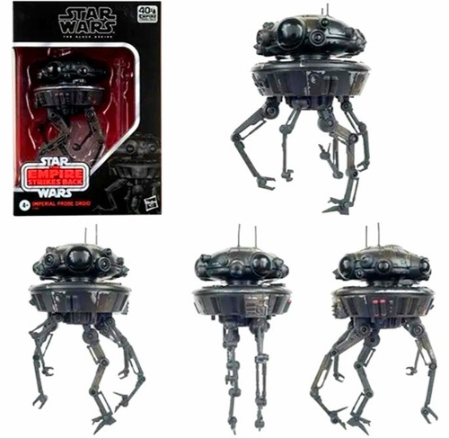 Imperial Prob Droid, Black Series, Star Wars, Original, 40th