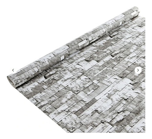 Papel Mural Autoadhesivo Rollo 10mt X 60cm Gris Varios Tonos