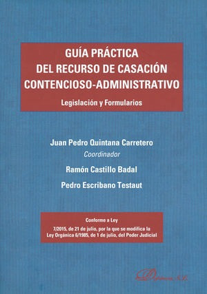 Libro Guía Práctica Del Recurso De Casación Contenciosoadmin