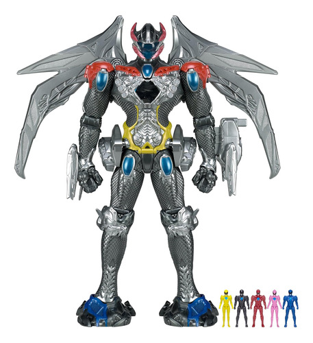 Power Rangers Movie Interactive Megazord Con Figuras De Guar