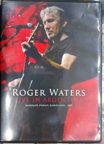 Roger Waters. Live In Argentina. Dvd Org Usado. Qqf. Ag. Pb.