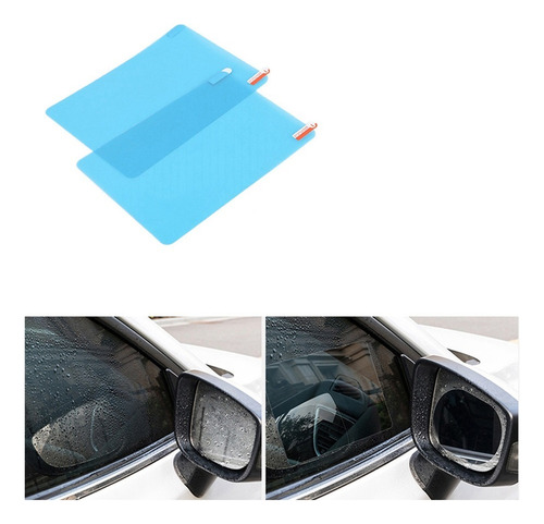 Pegatina De Espejo Retrovisor Impermeable A Prueba De Lluvia