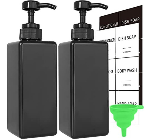 Dispensadores De Shampoo, Acondicionador, Gel O Jabón X 2