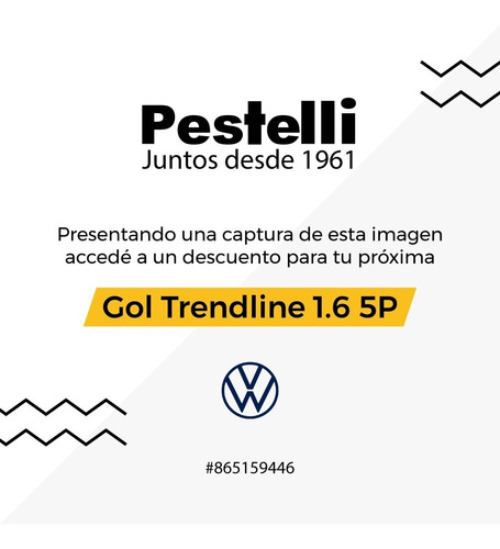 Volkswagen Nuevo Gol Trendline Manual 5p // Pestelli