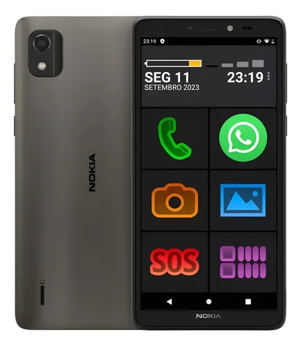 comprar Celular Android Nokia Pu002F Idoso 32gb Super Resistente Whats + comprar Celular Android Nokia Pu002F Idoso 32gb Super Resistente Whats +
