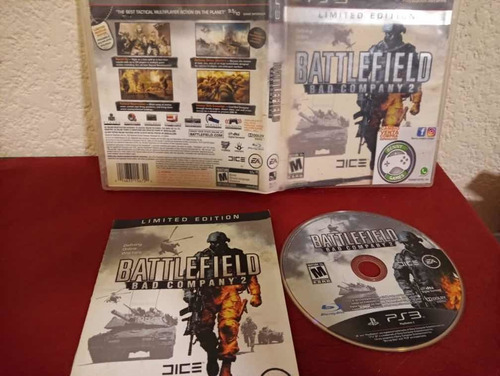 Juego Playstation 3 Battlefield Bad Company 2 Disco Físico