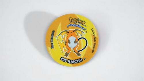 Tazo Pokémon 3 - Raichu #26