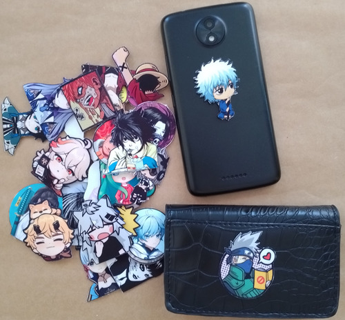 Goku Pikachu Pepa Piolín 30 Stickers Parches Lavables #70