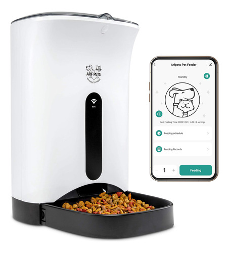 Arf Pets Alimentador Automático Inteligente Para Mascotas .
