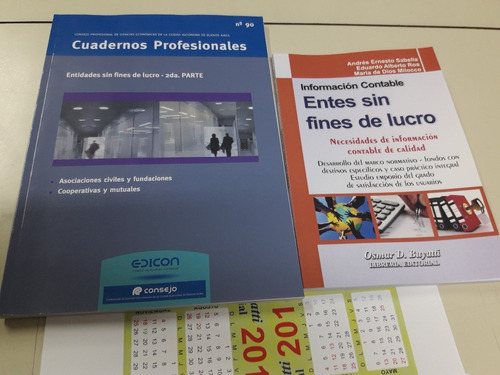 Libro Combo Entes Sin Fines De Lucro - Contabilidad