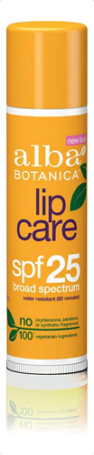 Alba Botanica Cuidado De Labios (spf 25) 0.15 Oz. Tubo (a)